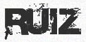 Stamped Font Example - Druiz