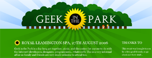 Radial Example - Geekinthepark